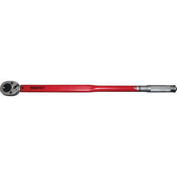 Teng 3/4in drive torque wrench 65–450 Nm with dual scale and angular gauge