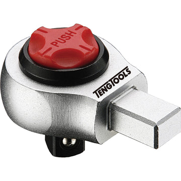 Teng 3/8 inch drive ratchet head with 9x12mm rectangular fitting