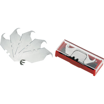 Teng 50mm hook/horn utility knife blades, pack of 10