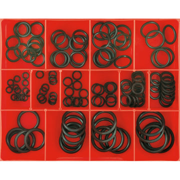 Champion 115-piece imperial nitrile o-ring assortment kit with 14 sizes and replacement packs