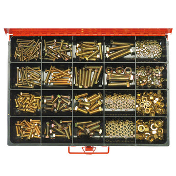 Champion Master KIt 480pc Metric Bolt, Set Screw & Nut Asst | ISL