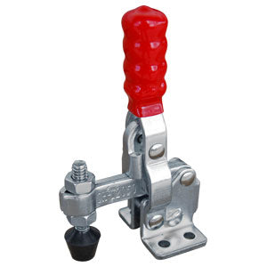 Toggle Clamp Vertical Flanged Base Straight Handle 91kg Cap | ISL