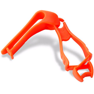 Ergodyne orange belt-clip grabber with retractable cord
