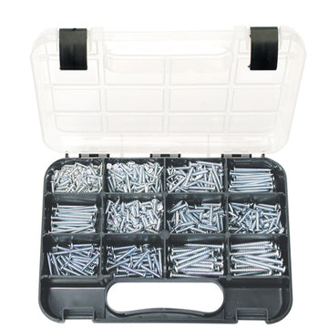 Champion GJ 620-piece self-tapping pan head screw grab kit in zinc plated finish