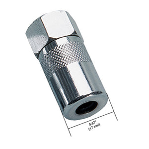 Groz 17.0mm HD-Series hydraulic coupler 3-jaw ball check