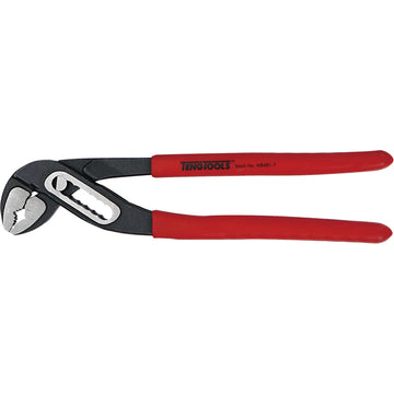 Teng MB 10in water pump plier with serrated jaws and rubber handles