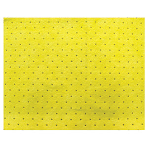 ISL chemical sorbent mat yellow 500x400mm pack of 10