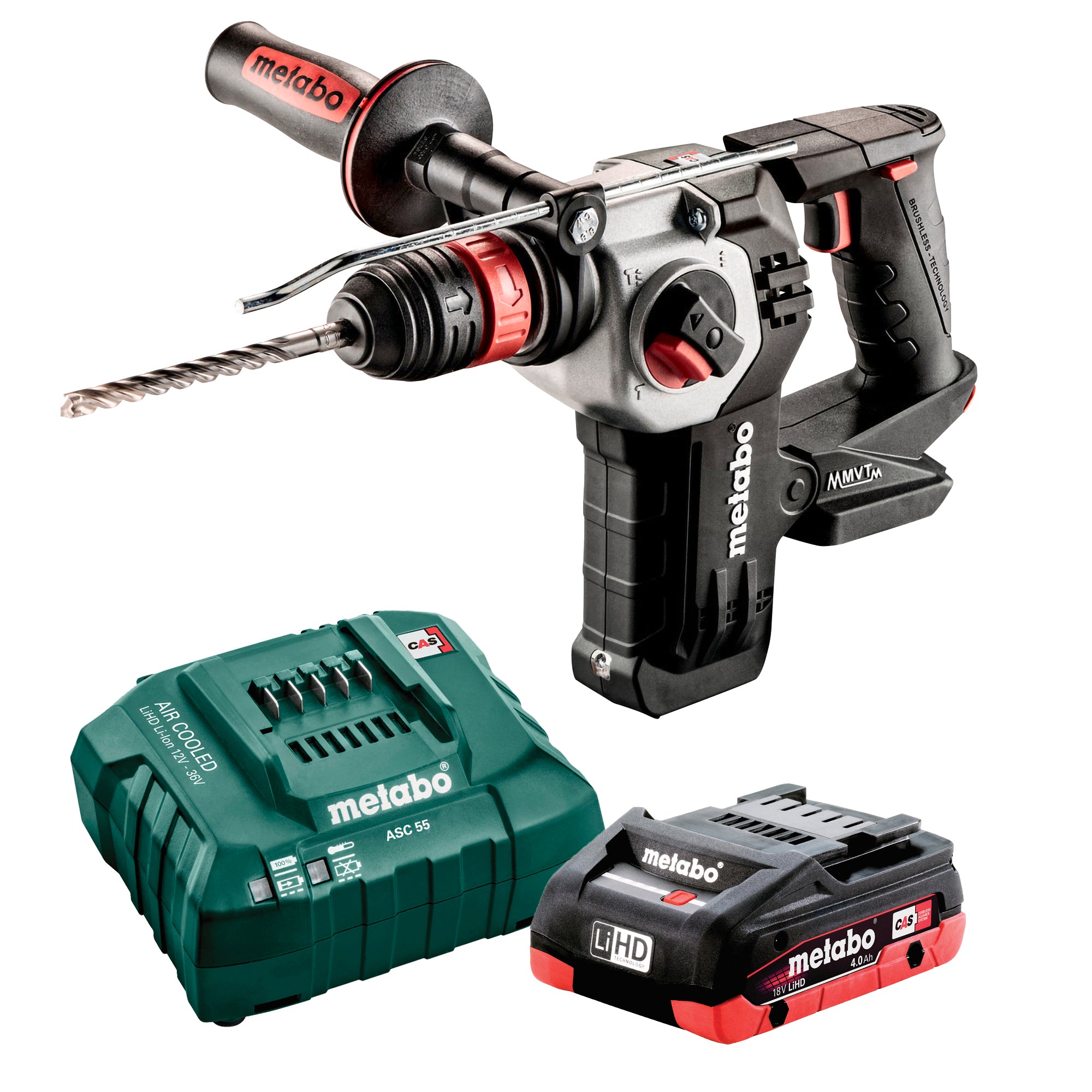 18V BRUSHLESS ROTARY HAMMER DRILL BLACK EDITION KIT Engineers Collective