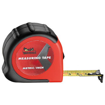 Teng 3m/10ft x 13mm measuring tape with mm and inch markings