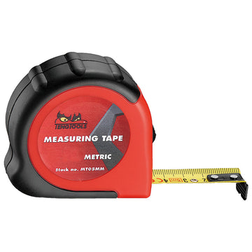 Teng 5m measuring tape with metric mm scale