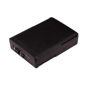 Nakamichi 10 inch underseat active subwoofer with aluminium enclosure and remote control