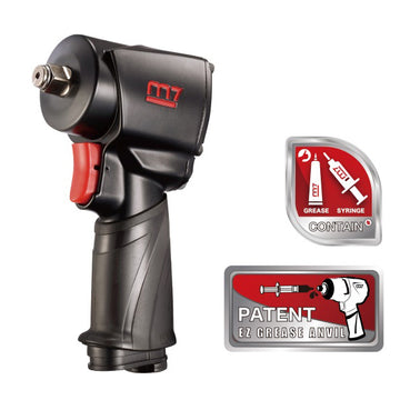 M7 Air Impact Wrench 1/2" Drive Twin Hammer Ez Grease 650ft | Formula