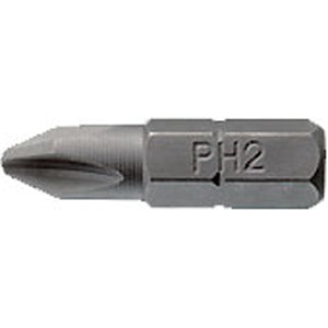 10 pack of 1/4 inch hex Phillips Ph#2 drill bits, 25mm length