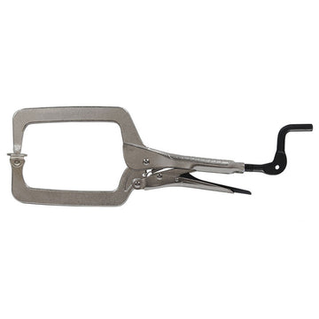 Stronghand plier with combo tips and crank handle, 360mm overall length