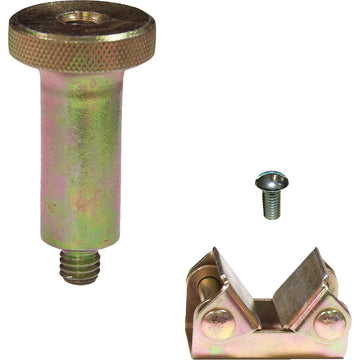 Stronghand 4 in 1 accessory kit for UE UF UG clamps showing V-pad, extended block and screw components