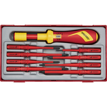 Teng 9pc 1000V VDE Torque Screwdriver - TC-Tray – Torque Screwdriver Set VDE 9 Pieces | ISL