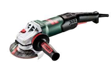 Metabo 1700W 125mm angle grinder with slim handle and side grip