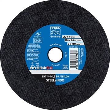 Pferd Inox Cut Off Disc EHT 178x1.6mm A46 RSG/SG, each | PPS Industries