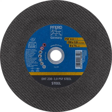 Pferd General Purpose Cut Off Disc EHT 230x3.0mm A24 PPSF, each | PPS Industries