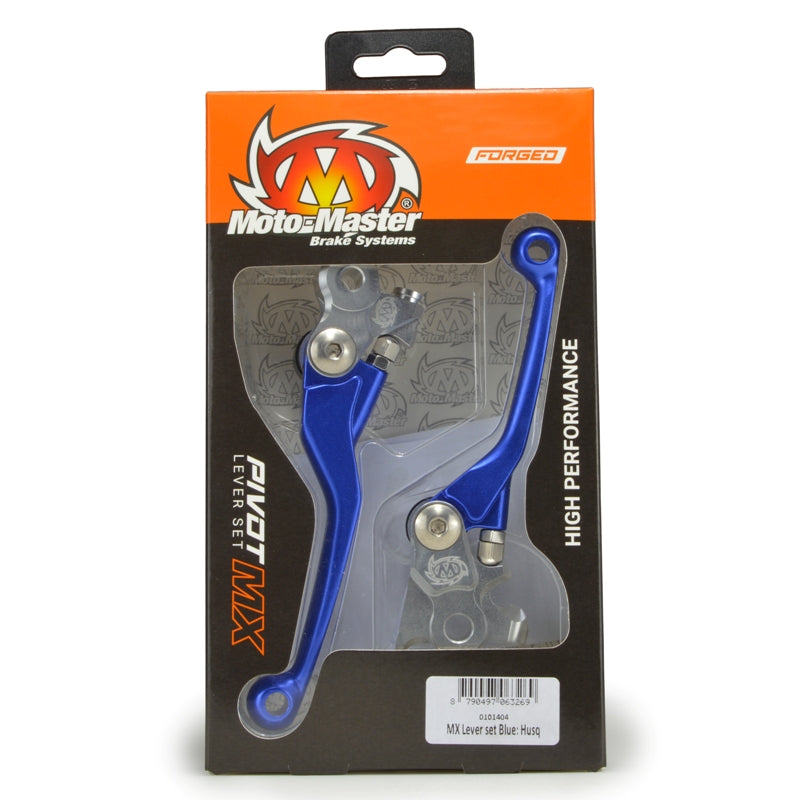 Moto Master Mx Pivot Lever Set Blue Husqvarna Ktm (Brembo) | Formula
