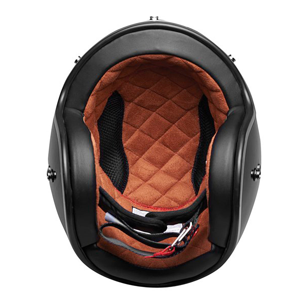 Helmet Open Face Thor Mx Hallman Mccoy Black White Xsmall | Formula