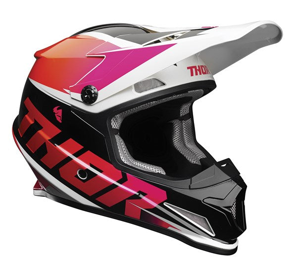 Helmet S23 Thor Mx Sector Fader Orange Magenta Large | Formula