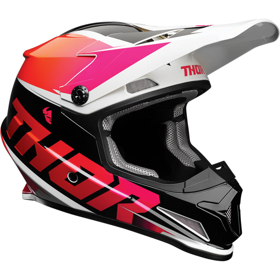 Helmet S23 Thor Mx Sector Fader Orange Magenta Xl | Formula