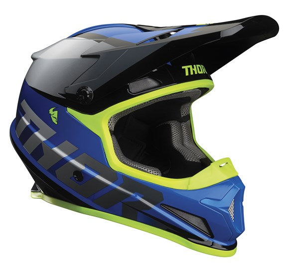 Helmet S23 Thor Mx Sector Fader Blue Black Xs | Formula