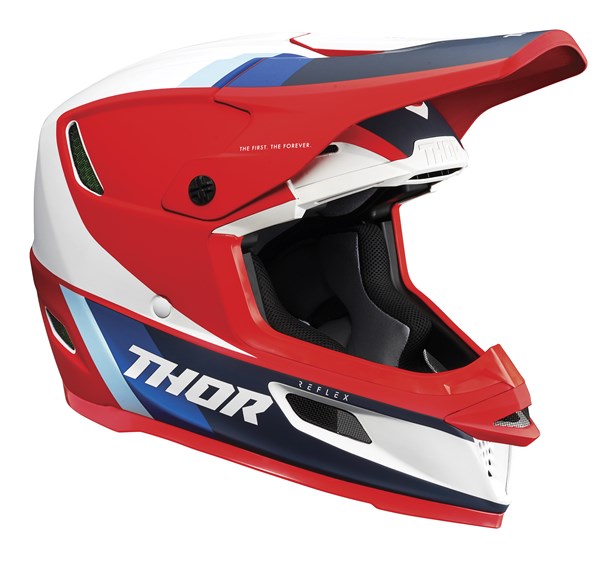 Helmet S23 Thor Mx Reflex Apex Red/White/Blue Large | Formula