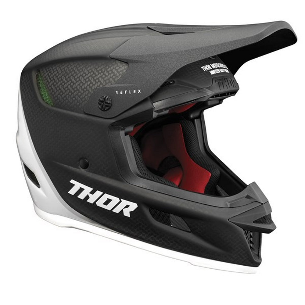 Helmet S23 Thor Mx Reflex Carbon Polar Black/White 2xl | Formula