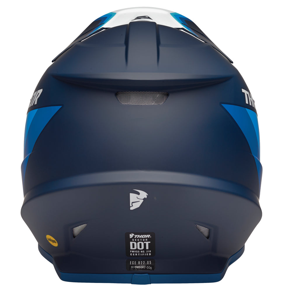 Helmet S23 Thor Mx Sector Runner Mips Navy White Medium | Formula