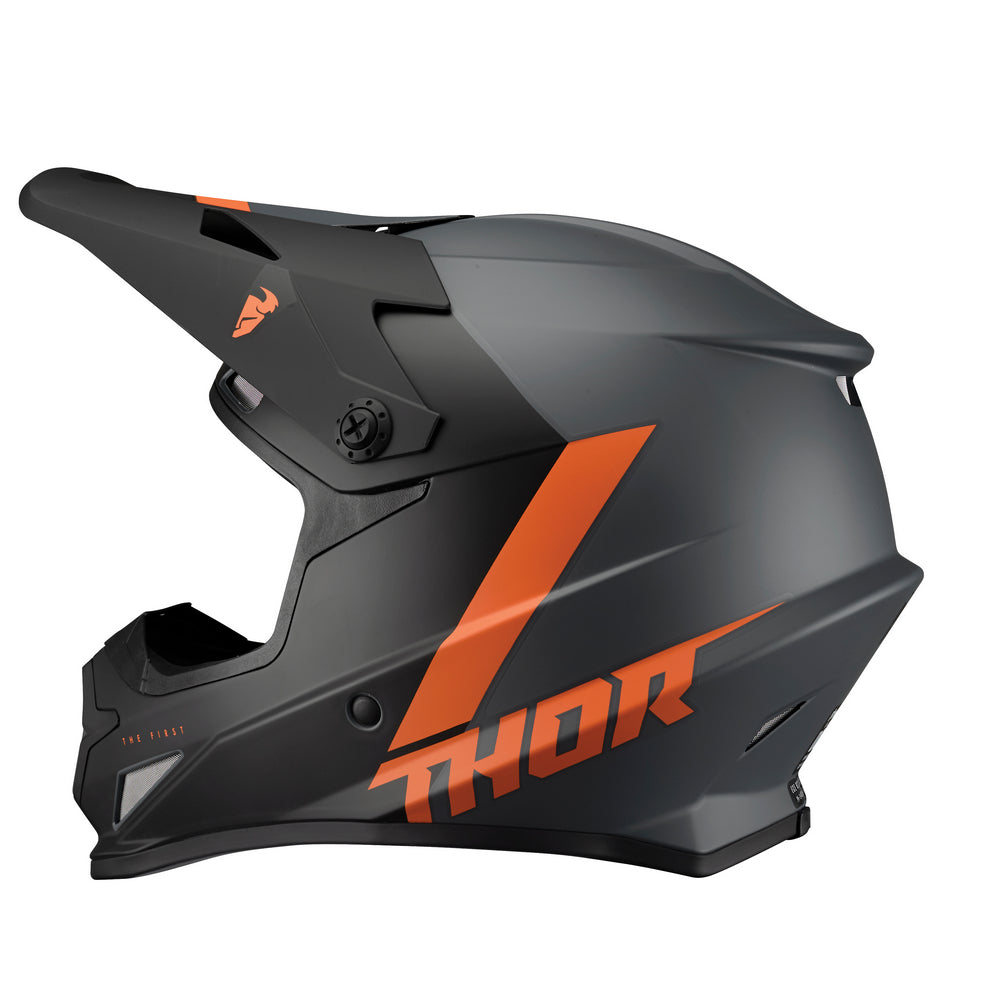 Helmet S23 Thor Mx Sector Chevron Charcoal/Orange Small | Formula