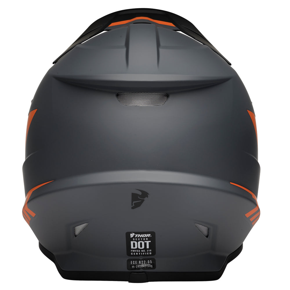 Helmet S23 Thor Mx Sector Chevron Charcoal/Orange Small | Formula