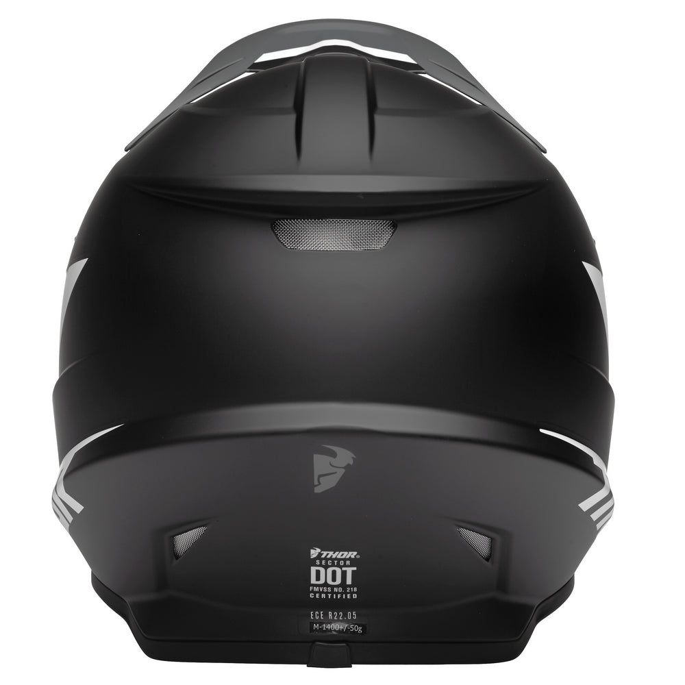 Helmet S23 Thor Mx Sector Chevron Grey/Black Large | Formula