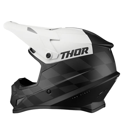 Helmet S23 Thor Mx Sector Birdrock Black/White Large | Formula