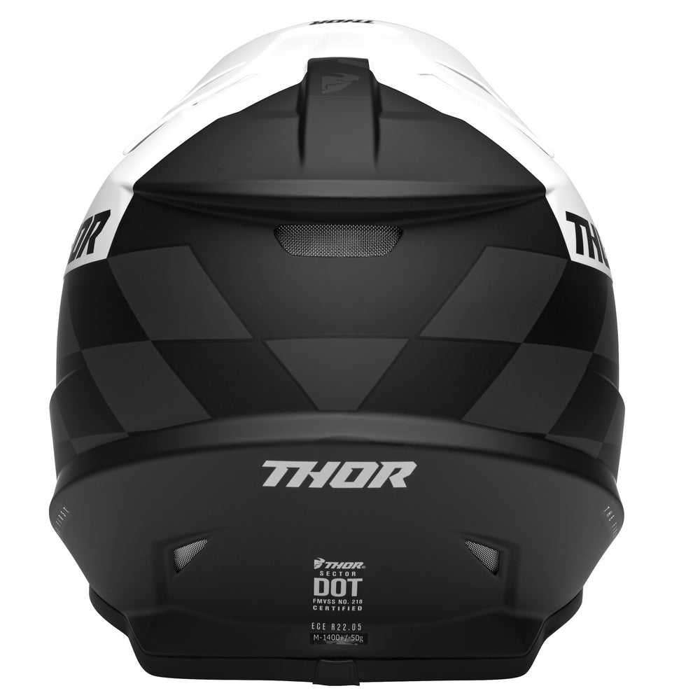 Helmet S23 Thor Mx Sector Birdrock Black/White Xl | Formula