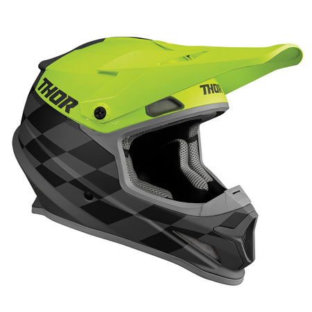 Helmet S23 Thor Mx Sector Birdrock Grey/Acid Xs | Formula