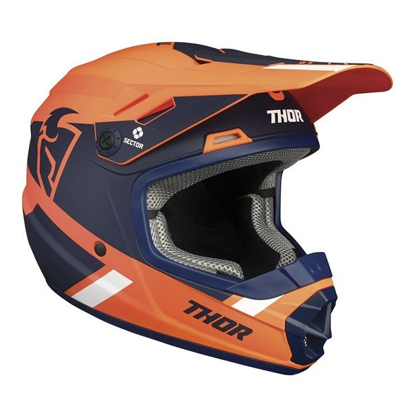 Helmet S23y Thor Mx Sector Split Mips Orange Navy Youth Small | Formula
