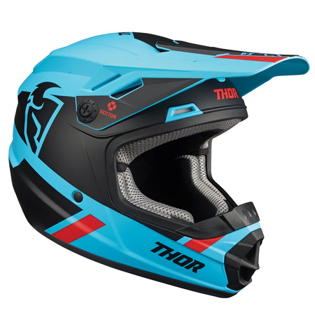 Helmet S23y Thor Mx Sector Split Mips Blue Black Youth Medium | Formula