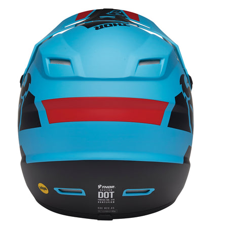 Helmet S23y Thor Mx Sector Split Mips Blue Black Youth Large | Formula