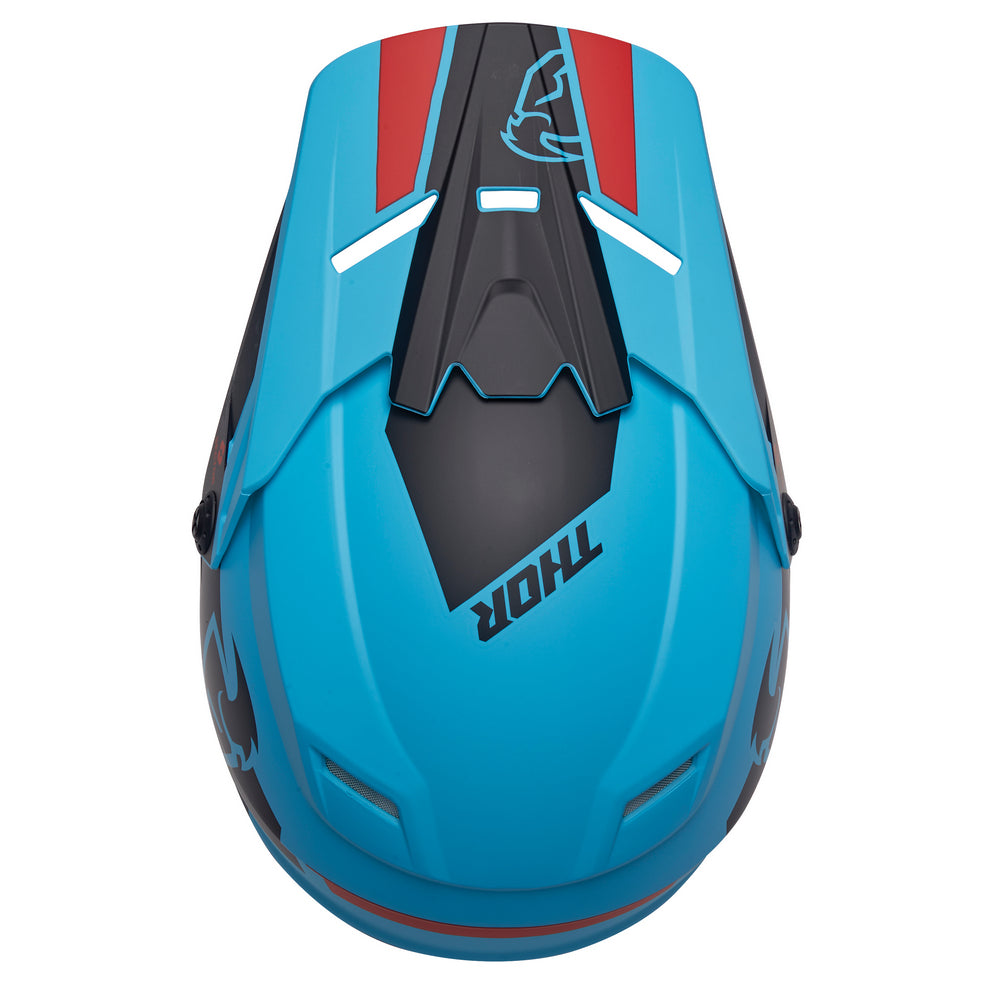 Helmet S23y Thor Mx Sector Split Mips Blue Black Youth Large | Formula