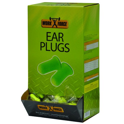 Earplug-Foam, Bell shaped, Disp Box, Box. 200 | Esko