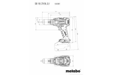 Metabo 18V Cordless 130NM 3 Speed Metal Hammer Drill Driver with Quick Chuck | Accent Tools