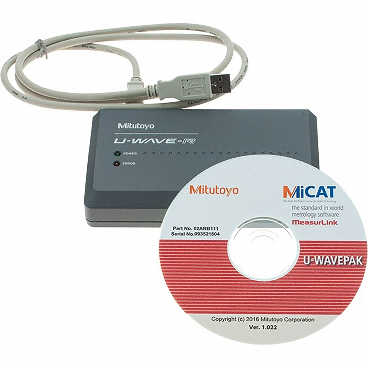 Mitutoyo U-Wave Receiver and Software | Hobeca