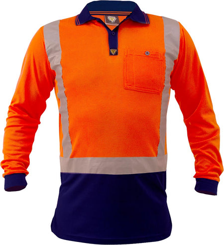 Esko D/N L/S Microfibre Polo -Size M