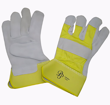 Clearance - Premium Handyman Glove, Yellow Cuffs, pack of 12 | Esko