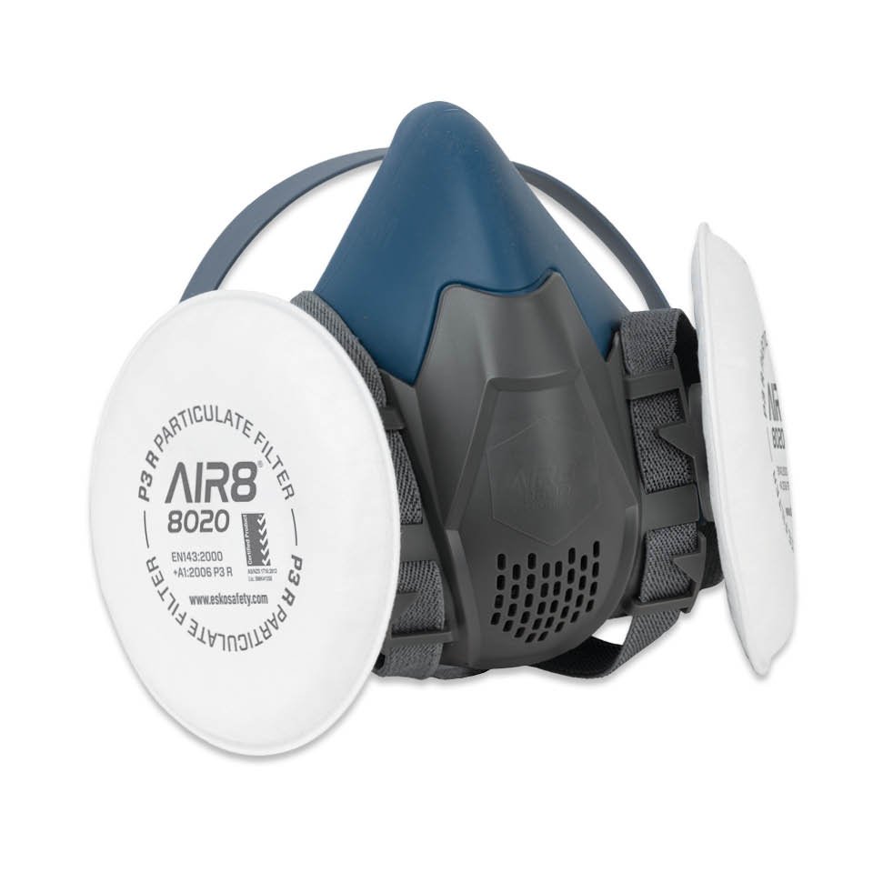 Esko AIR8 Welders/Fine Dust Respirator Kit, Size Medium