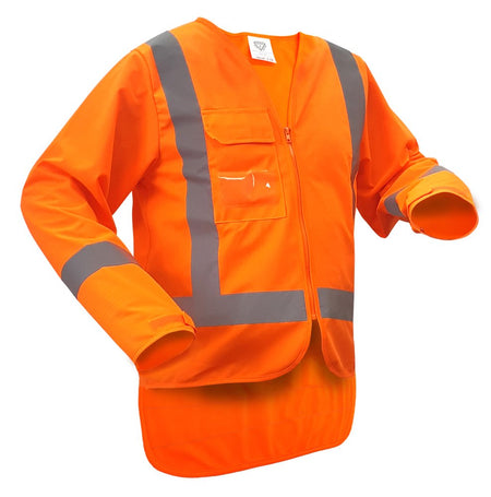 Esko L/S D/N Safety Vest - Orange