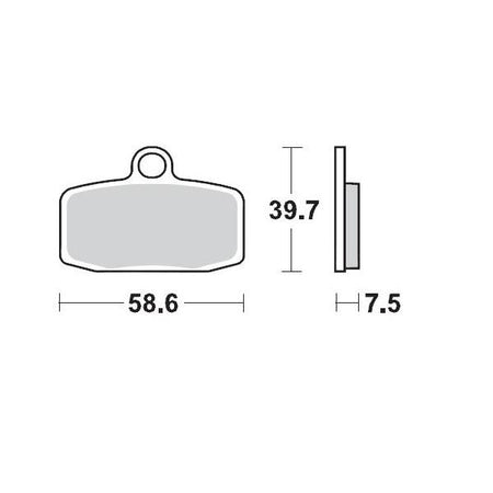 Brake Pads Front Moto Master Pro Sintered Husqvarna Tc85 14-20 Ktm 85sx 12-20 Freeride 250 14-20 | Formula
