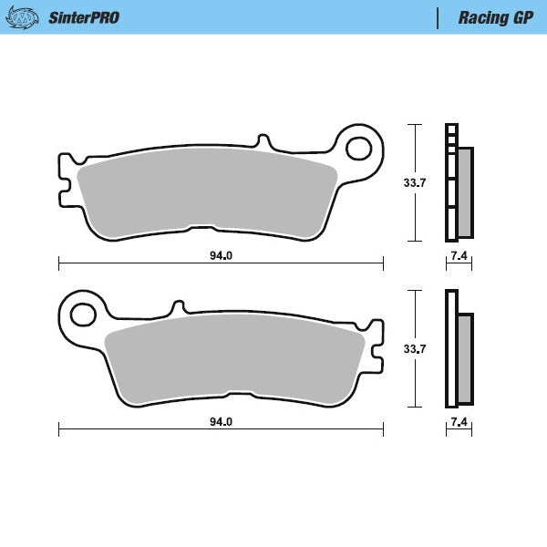 Brake Pads Front Moto Master Racing Gp Yamaha Yz450f 20-21 | Formula